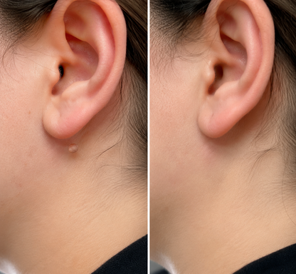 ✨✨𝐏𝑬𝗔𝙍𝙇𝐌𝑶𝗢𝙉®2-in-1 Microneedle & Hydrocolloid Patch🍀| Removes Raised Moles, Acne, Flat Warts & Skin Tags | Helps Improve Wrinkles, Scars & Blemishes | Invisible Patches for Face & Body