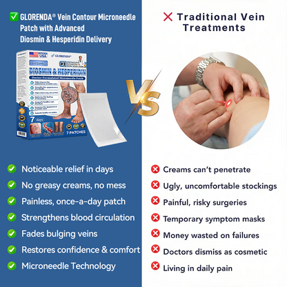 👨‍⚕️🛡️𝐆𝑳𝑶𝗥𝙀𝙉𝐃𝑨® 𝑽𝗲𝗶𝙣 𝘾𝐨𝐧𝘁𝗼𝙪𝙧 𝙈𝙞𝐜𝐫𝒐𝒏𝒆𝗲𝗱𝗹𝙚 𝙋𝙖𝐭𝐜𝒉 𝒘𝒊𝘁𝗵 𝗔𝙙𝙫𝙖𝙣𝙘𝐞𝐝 𝐃𝒊𝒐𝒔𝗺𝙞𝐧 & 𝑯𝒆𝘀𝗽𝗲𝙧𝙞𝙙𝙞𝐧 𝐃𝒆𝒍𝒊𝒗𝗲𝗿𝙮🌿𝟕-𝐃𝐚𝐲 𝐕𝐢𝐬𝐢𝐛𝐥𝐞 𝐑𝐞𝐬𝐮𝐥𝐭𝐬 𝐟𝐨𝐫 𝐕𝐚𝐫𝐢𝐜𝐨𝐬𝐞 𝐕𝐞𝐢𝐧𝐬 — 𝗔𝗱𝘃𝗮𝗻𝗰𝗲𝗱 𝗛𝗲𝗿𝗯𝗮𝗹 𝗕𝗹𝗲𝗻𝗱 𝗧𝗮𝗿𝗴𝗲𝘁𝘀 𝗦𝗽𝗶𝗱𝗲𝗿 𝗩𝗲𝗶𝗻𝘀 & 𝗥𝗲𝗹𝗶𝗲𝘃𝗲𝘀 𝗛𝗲𝗮𝘃𝘆, 𝗧𝗶𝗿𝗲𝗱 𝗟𝗲𝗴𝘀